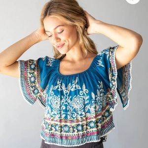 Natural Life Sabrina Crop Top